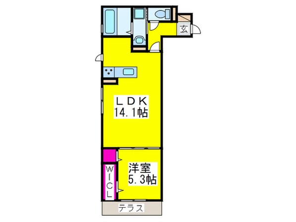 GranResidence SAKAI-KITAの物件間取画像